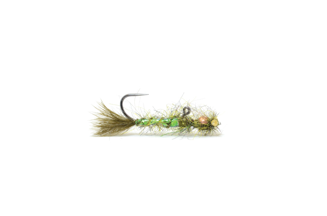 Belly Flop Balanced Damsel  - Beadhead- Fulling Mill (Barbless)
