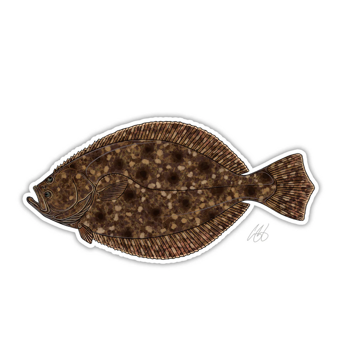 Casey Underwood Artwork - Flounder