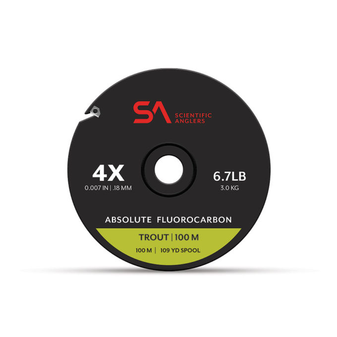 Absolute Fluorocarbon Trout Tippet 100m--Scientific Anglers