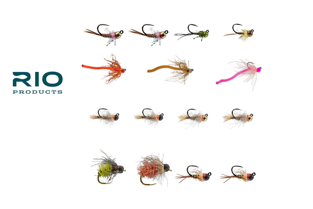 RIO Trout Euro Nymph Assortment - 15 Flies
