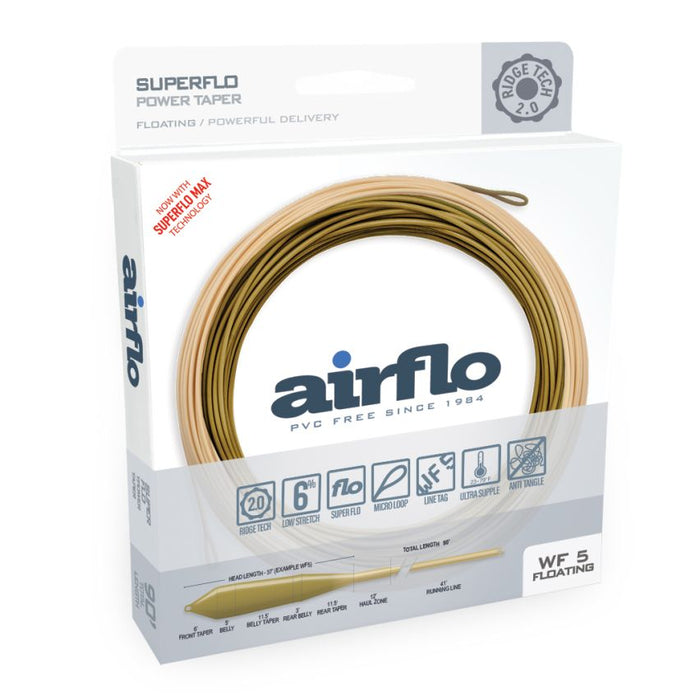Airflo Superflo Ridge 2.0 Power Taper Fly Line (Closeout)