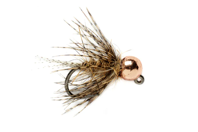 March Brown Tungsten Bomb Jig - Fulling Mill  (Barbless)