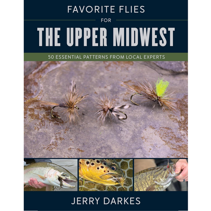 Favorite Flies for the Upper Midwest -- Jerry Darkes (Hardcover)