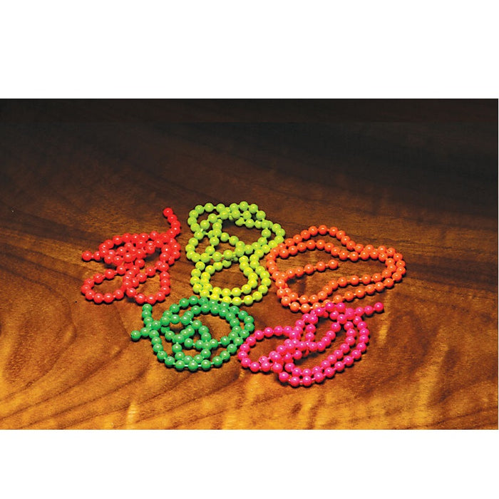 Bead Chain Eyes Fluorescent - Hareline