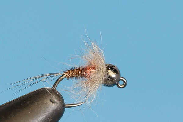 Euro Hot Spot Orange - Tungsten (Barbless)