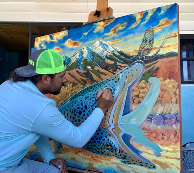 Korkers 3.5mm I-Drain Neoprene Guard Sock--DeYoung Brown Flank