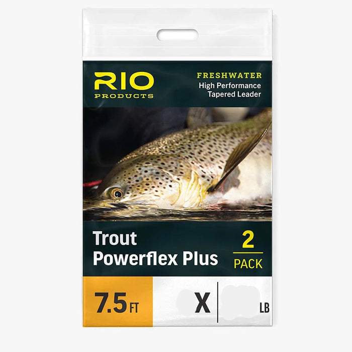 Rio Powerflex Plus Leader 12'--2 Pack