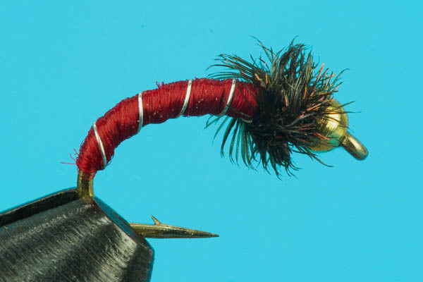 Zebra Midge Curved-Beadhead