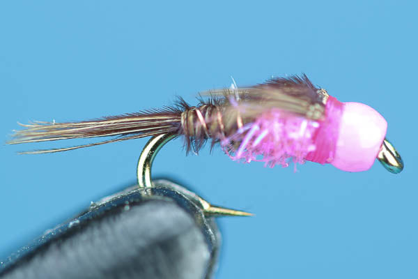 Pink Pheasant Tail - Beadhead