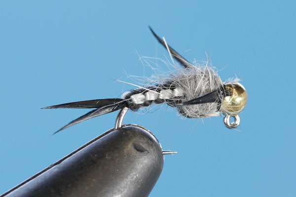 Woven Stone Jig - Tungsten (Barbless)